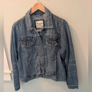Abercrombie & Fitch Blue Jean Jacket Classic Style